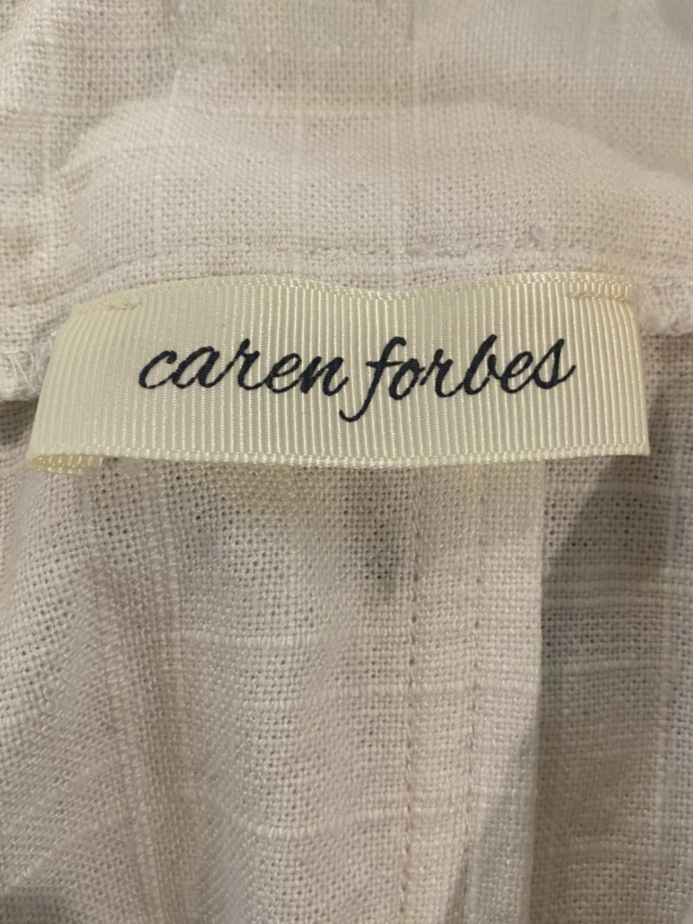 Caren Forbes Corset Bustier Crop Top White Bow Boned Coquette Milkmaid Resort-M - Picture 10 of 12